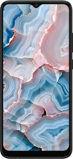 Силиконовый чехол Мрамор для Samsung Galaxy A03 A035F - 6306u-2499 изображение 