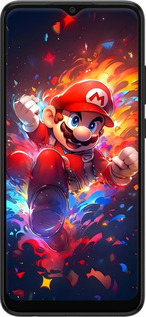 Силіконовий чехол Супер Маріо для Samsung Galaxy A03 A035F - 6342u-2499 изображение 