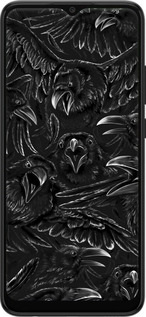 Силиконовый чехол Воронья ярость для Samsung Galaxy A03 A035F - 6474u-2499 изображение 