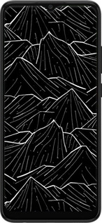 Силиконовый чехол С изображением Темных гор для Samsung Galaxy A03 A035F - 6489u-2499 изображение 