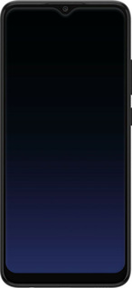 Силиконовый чехол Градиент в тёмно - синем стиле для Samsung Galaxy A03 A035F - 6542u-2499 изображение 