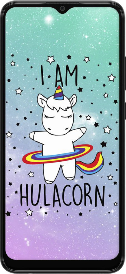 Силиконовый чехол I'm hulacorn для Samsung Galaxy A03 A035F - 3976u-2499 изображение 
