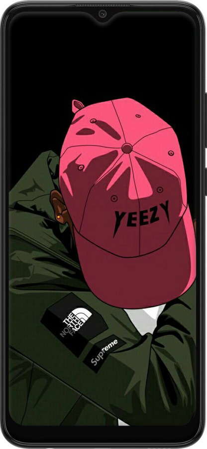 Силиконовый чехол logo de yeezy для Samsung Galaxy A03 A035F - 3995u-2499 изображение 