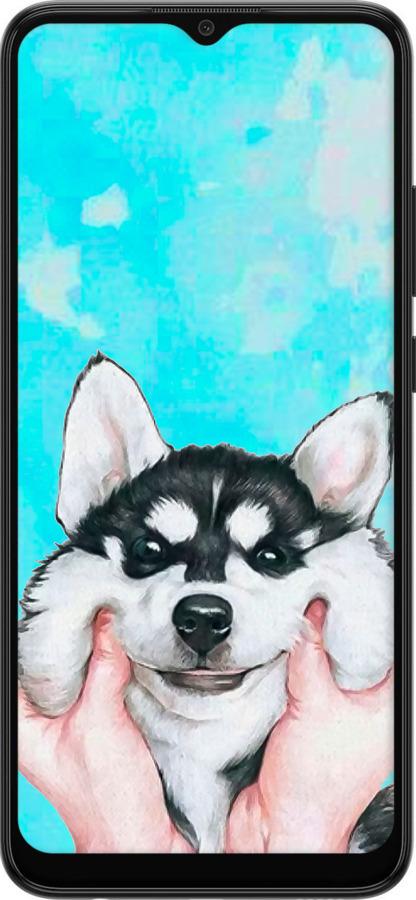 Силіконовий чехол Посміхнися для Samsung Galaxy A03 A035F - 4276u-2499 изображение 