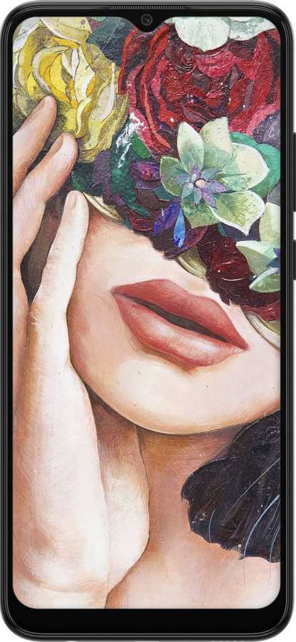 Силіконовий чехол Head Flower для Samsung Galaxy A03 A035F - 4460u-2499 изображение 