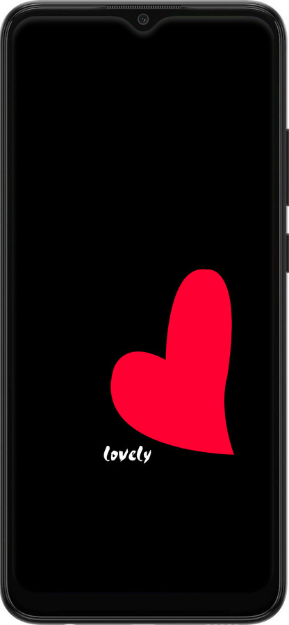 Силіконовий чехол Lovely для Samsung Galaxy A03 A035F - 4580u-2499 изображение 