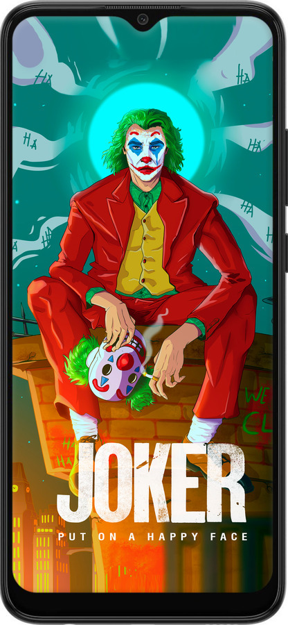 Силиконовый чехол Джокер1 для Samsung Galaxy A03 A035F - 4675u-2499 изображение 