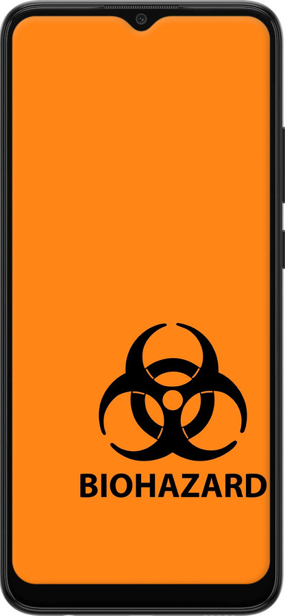 Силіконовий чехол biohazard 33 для Samsung Galaxy A03 A035F - 4851u-2499 изображение 