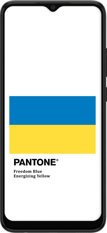Силиконовый чехол Прапор Пантон для Samsung Galaxy A03 A035F - 5275u-2499 изображение 