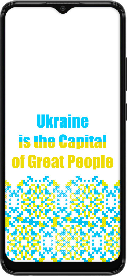 Силіконовий чехол Ukraine  для Samsung Galaxy A03 A035F - 5283u-2499 изображение 