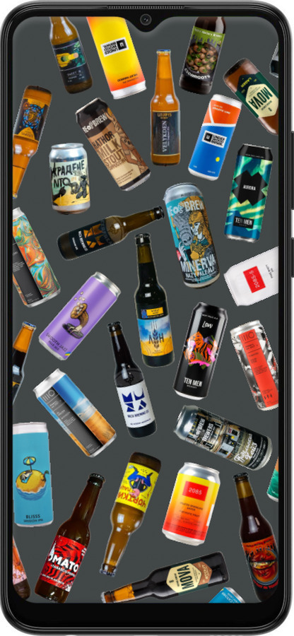 Силиконовый чехол Броварни для Samsung Galaxy A03 A035F - 5879u-2499 изображение 