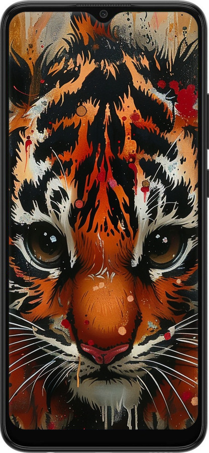 Силіконовий чехол Mini tiger для Samsung Galaxy A03 A035F - 6052u-2499 изображение 