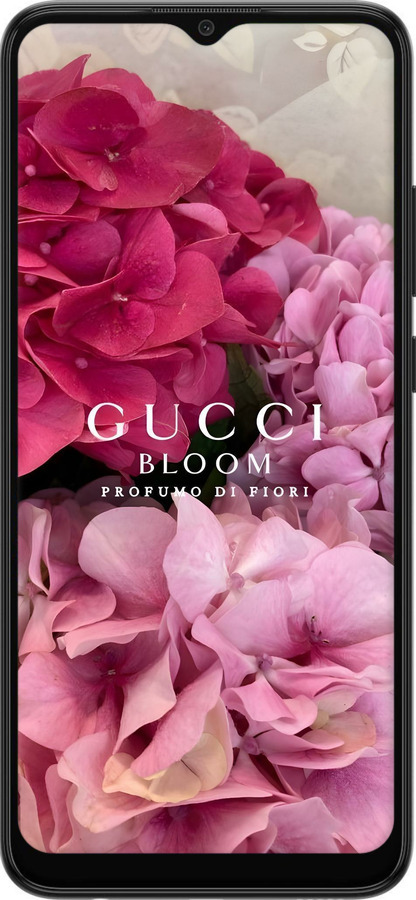 Силиконовый чехол Гучи для Samsung Galaxy A03 A035F - 6341u-2499 изображение 