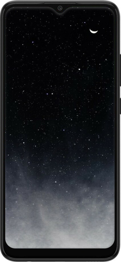 Силіконовий чехол Голубые облака, Голубая луна для Samsung Galaxy A03 A035F - 6396u-2499 изображение 