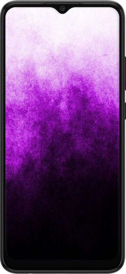 Силиконовый чехол Абстрактная композиция в фиолетовых тонах для Samsung Galaxy A03 A035F - 6478u-2499 изображение 