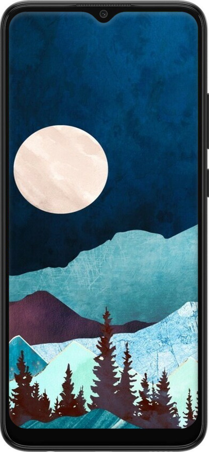 Силіконовий чехол Гірська ідилія нічний краєвид для Samsung Galaxy A03 A035F - 6488u-2499 изображение 