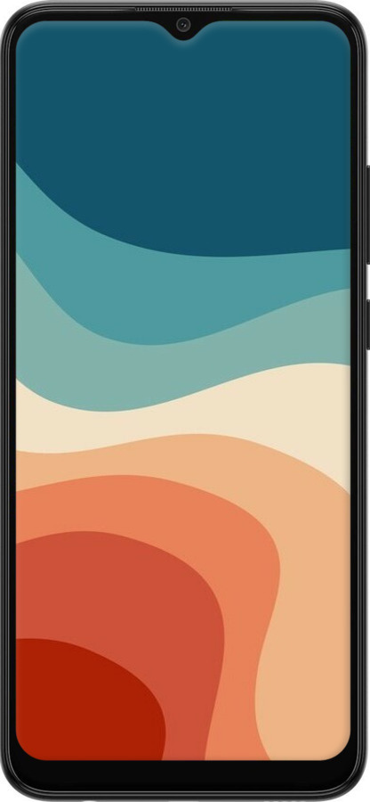 Силиконовый чехол В стиле ретро с волнами для Samsung Galaxy A03 A035F - 6531u-2499 изображение 
