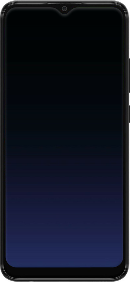 Силиконовый чехол Градиент в тёмно - синем стиле для Samsung Galaxy A03 A035F - 6542u-2499 изображение 