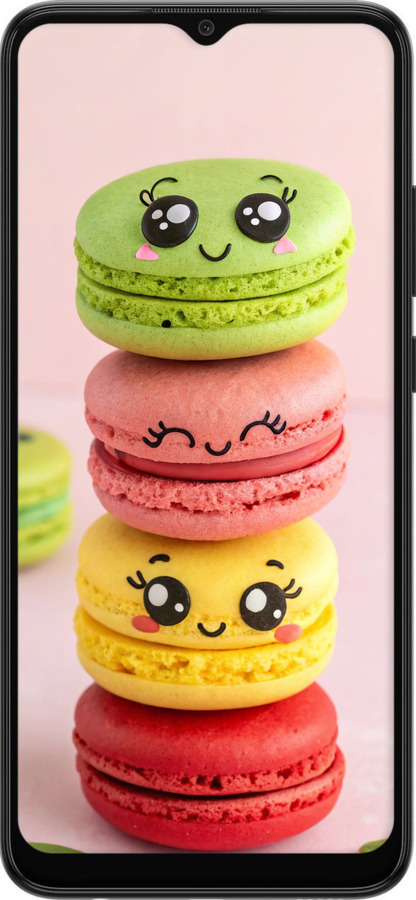 Силиконовый чехол Печенье для Samsung Galaxy A03 A035F - 6693u-2499 изображение 