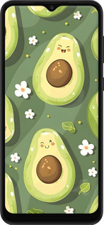 TPU чехол Авокадо для Samsung Galaxy A03 Core A032F - 6380b-2539 изображение 