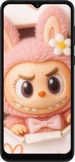 TPU чехол Лабубу 2 для Samsung Galaxy A03 Core A032F - 6710b-2539 изображение 