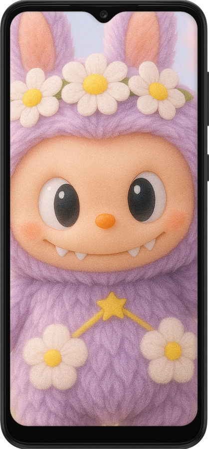 TPU чехол Лабубу 1 для Samsung Galaxy A03 Core A032F - 6709b-2539 изображение 