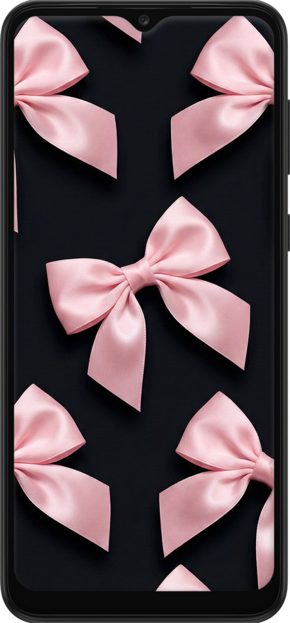 TPU чехол Coquette Ribbons Dark Coquette для Samsung Galaxy A03 Core A032F - 6767b-2539 изображение 