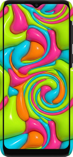 3D пластиковый матовый чехол Y2K Jelly Dream для Samsung Galaxy A03 Core A032F - 6780m-2539 изображение 