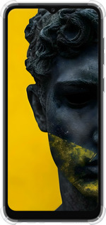 Силикон с усиленными углами чехол Статуя арт для Samsung Galaxy A03 Core A032F - 6330sp-2539 изображение 