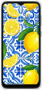 Силикон с усиленными углами чехол Grocery Girl Italian Summer для Samsung Galaxy A03 Core A032F - 6766sp-2539 изображение 