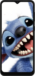 Силиконовый чехол Стич для Samsung Galaxy A03 Core A032F - 6684u-2539 изображение 