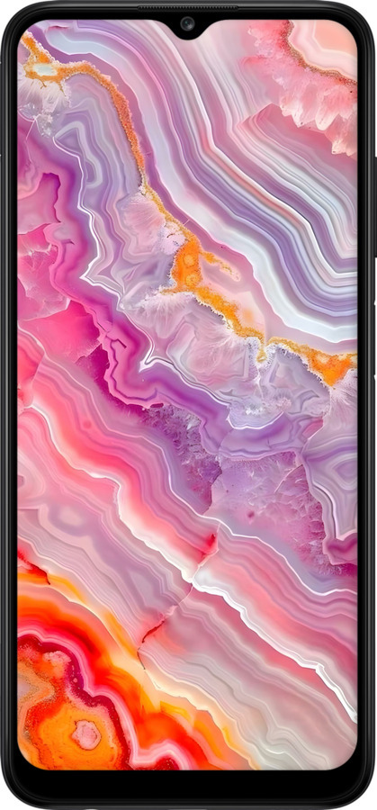 TPU чехол Мрамор 2 для Samsung Galaxy A03s A037F - 6307b-2381 изображение 