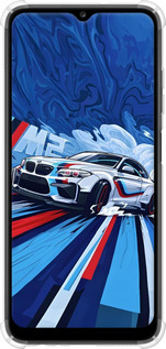 Силикон с усиленными углами чехол БМВ для Samsung Galaxy A03s A037F - 6292sp-2381 изображение 