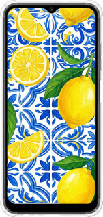 Силіконовий протиударний с посиленими кутами чехол Grocery Girl Italian Summer для Samsung Galaxy A03s A037F - 6766sp-2381 изображение 