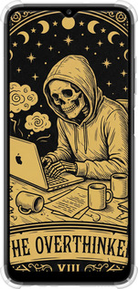 Силикон с усиленными углами чехол The Overthinker для Samsung Galaxy A03s A037F - 6774sp-2381 изображение 