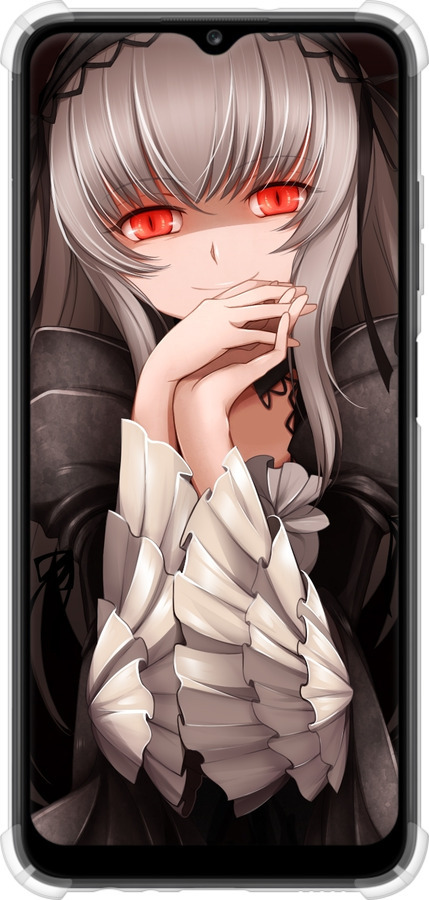 Силикон с усиленными углами чехол Suigintou для Samsung Galaxy A03s A037F - 6606sp-2381 изображение 