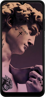 2D пластиковый чехол Давид для Samsung Galaxy A03s A037F - 6302t-2381 изображение 