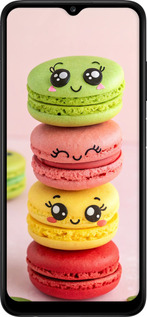 Силиконовый чехол Печенье для Samsung Galaxy A03s A037F - 6693u-2381 изображение 