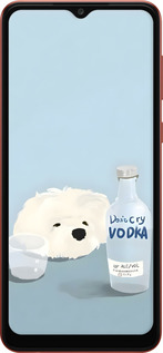 TPU чехол Пес водка для Samsung Galaxy A04 A045F - 6368b-2831 изображение 