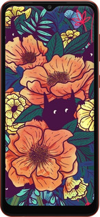 TPU чехол С изображением полевых цветов для Samsung Galaxy A04 A045F - 6419b-2831 изображение 