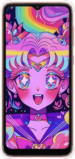 Силикон с усиленными углами чехол Сейлор Мун 3 для Samsung Galaxy A04 A045F - 6352sp-2831 изображение 