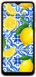 Силикон с усиленными углами чехол Grocery Girl Italian Summer для Samsung Galaxy A04 A045F - 6766sp-2831 изображение 