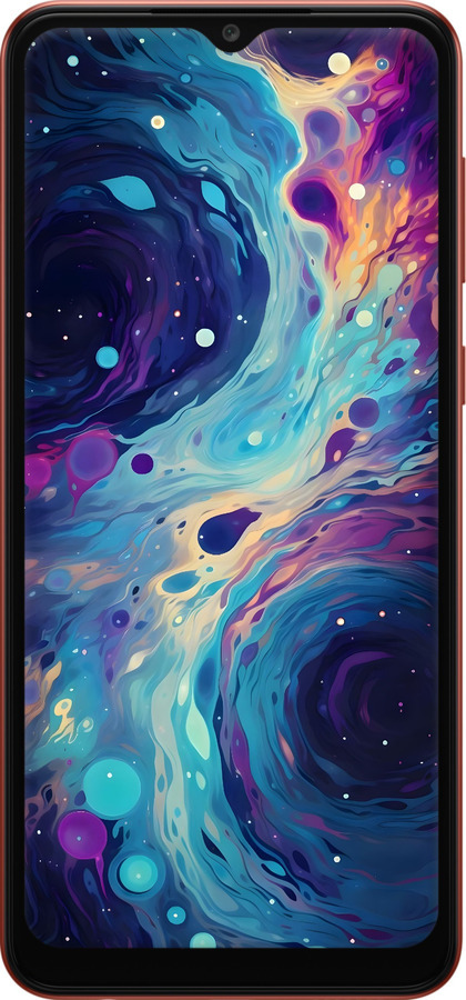 Силиконовый чехол Арт акварель для Samsung Galaxy A04 A045F - 6329u-2831 изображение 