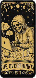 TPU чехол The Overthinker для Samsung Galaxy A04e A042F - 6774b-2908 изображение 