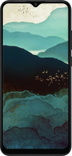 Силиконовый чехол С изображением гор Индиго для Samsung Galaxy A04e A042F - 6484u-2908 изображение 