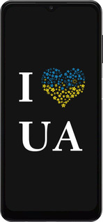 TPU чехол I love UA для Samsung Galaxy A04s - 1112b-2877 изображение 