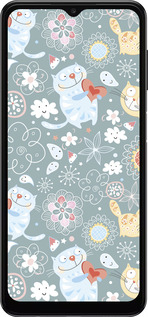 TPU чехол Котята v3 для Samsung Galaxy A04s - 1223b-2877 изображение 