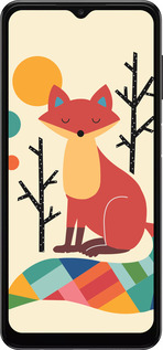 TPU чехол Rainbow fox для Samsung Galaxy A04s - 4010b-2877 изображение 