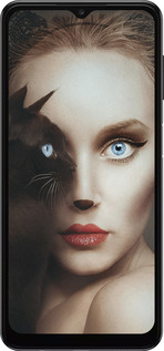 TPU чехол Взгляд женщины и кошки для Samsung Galaxy A04s - 4041b-2877 изображение 