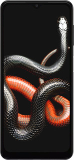 TPU чехол Красно-черная змея на черном фоне для Samsung Galaxy A04s - 4063b-2877 изображение 